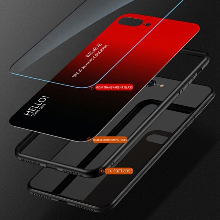 Защитный чехол Deexe Gradient Color для Xiaomi Poco F7 Ultra - Black / Grey: фото 6 из 8
