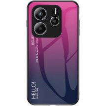 Защитный чехол Deexe Gradient Color для Xiaomi Redmi Note 14 5G - Rose: фото 1 из 10