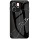 Захисний чохол Deexe Gradient Pattern для OPPO Reno 14 F/FS - Black (388309B). Фото 1 з 10