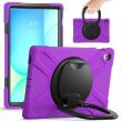 Защитный чехол Deexe Hand Grip для Samsung Galaxy Tab S10 FE Plus - Purple (378522V)