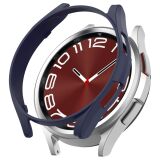 Защитный чехол Deexe Hard Frame для Samsung Galaxy Watch 6 Classic (43mm) - Midnight Blue: фото 1 из 8