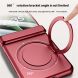 Защитный чехол Deexe Hinge Ring для Motorola Razr 60 Ultra - Red (380407R). Фото 10 из 11