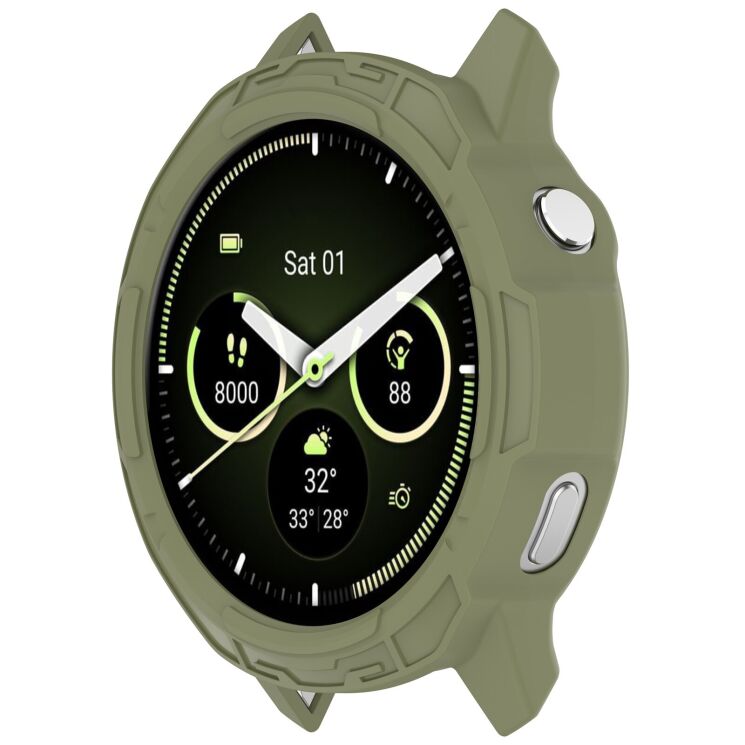 Захисний чохол Deexe Hollow Frame для Garmin Venu 4 (45mm) - Army Green (362302AG) Захисний чохол Deexe Hollow Frame для Garmin Venu 4 (45mm) - Army Green: фото 5 з 7