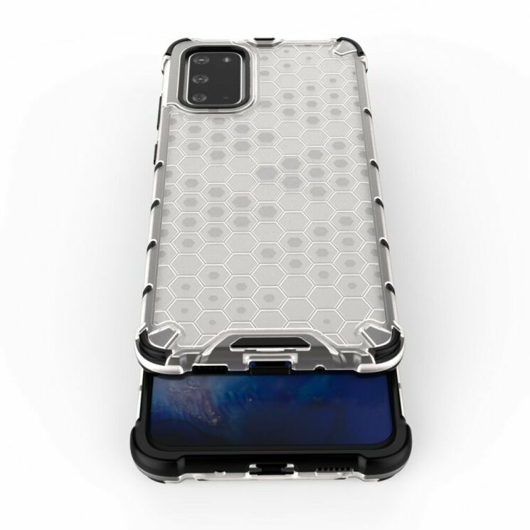 Защитный чехол Deexe Honeycomb Series для Samsung Galaxy S20 Plus (G985) - Green: фото 9 из 10