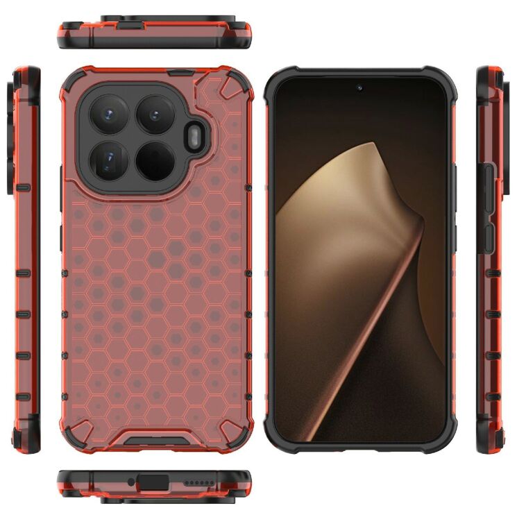 Защитный чехол Deexe Honeycomb Series для Xiaomi 15T Pro - Grey: фото 5 из 5