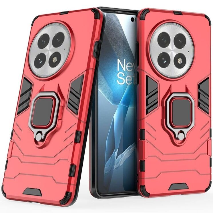 Защитный чехол Deexe Hybrid Case для OnePlus 13 - Red: фото 1 из 6