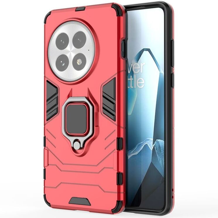 Защитный чехол Deexe Hybrid Case для OnePlus 13 - Red: фото 2 из 6