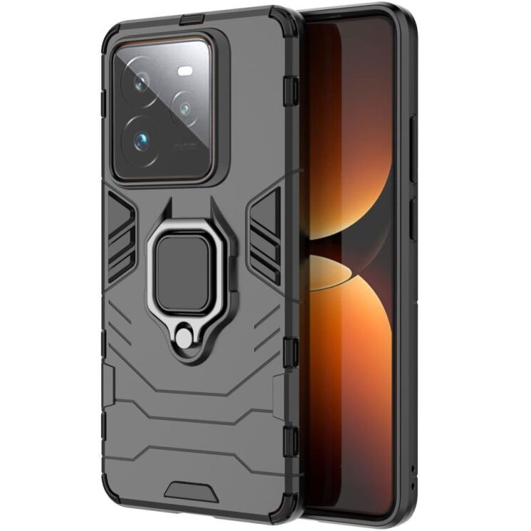 Защитный чехол Deexe Hybrid Case для Realme GT 7 Pro - Black: фото 2 из 6