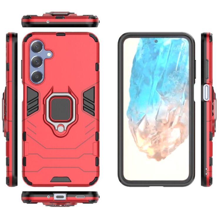 Захисний чохол Deexe Hybrid Case для Samsung Galaxy M35 (M356) - Blue: фото 5 з 6