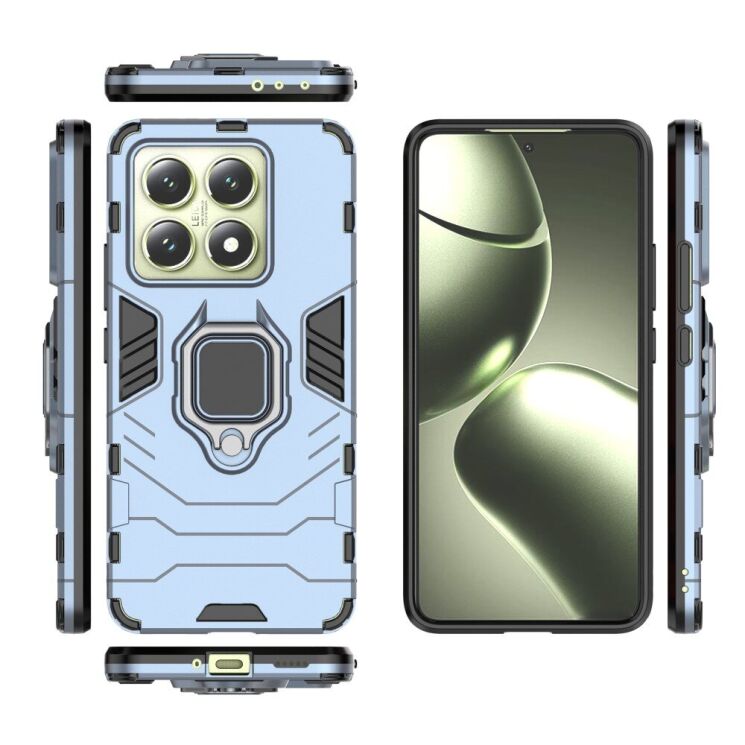 Защитный чехол Deexe Hybrid Case для Xiaomi 14T - Black: фото 5 из 5