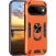 Защитный чехол Deexe Hybrid Shell для Google Pixel 11 / 11 Pro - Orange: фото 1 из 7