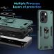Захисний чохол Deexe Hybrid Shell для OPPO Reno 15 Pro - Blue (405068L). Фото 7 з 7