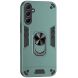 Защитный чехол Deexe Hybrid Shell для Samsung Galaxy A56 (A566) - Green (372158G). Фото 1 из 7