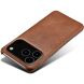 Захисний чохол Deexe Leather Back Cover для iPhone 18 Pro Max / 17 Pro Max - Brown (423816Z). Фото 3 з 4