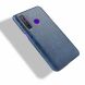 Защитный чехол Deexe Leather Back Cover для Realme 5 Pro / Realme Q - Blue (248509L). Фото 4 из 8