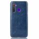 Защитный чехол Deexe Leather Back Cover для Realme 5 Pro / Realme Q - Blue (248509L). Фото 2 из 8