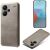 Захисний чохол Deexe Leather Back Cover для Xiaomi Redmi Note 13 Pro+ - Grey: фото 1 з 4