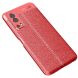 Силиконовый (TPU) чехол Deexe Leather Cover для VIVO Y72 - Red (294401R). Фото 2 из 6