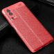 Силиконовый (TPU) чехол Deexe Leather Cover для VIVO Y72 - Red (294401R). Фото 3 из 6