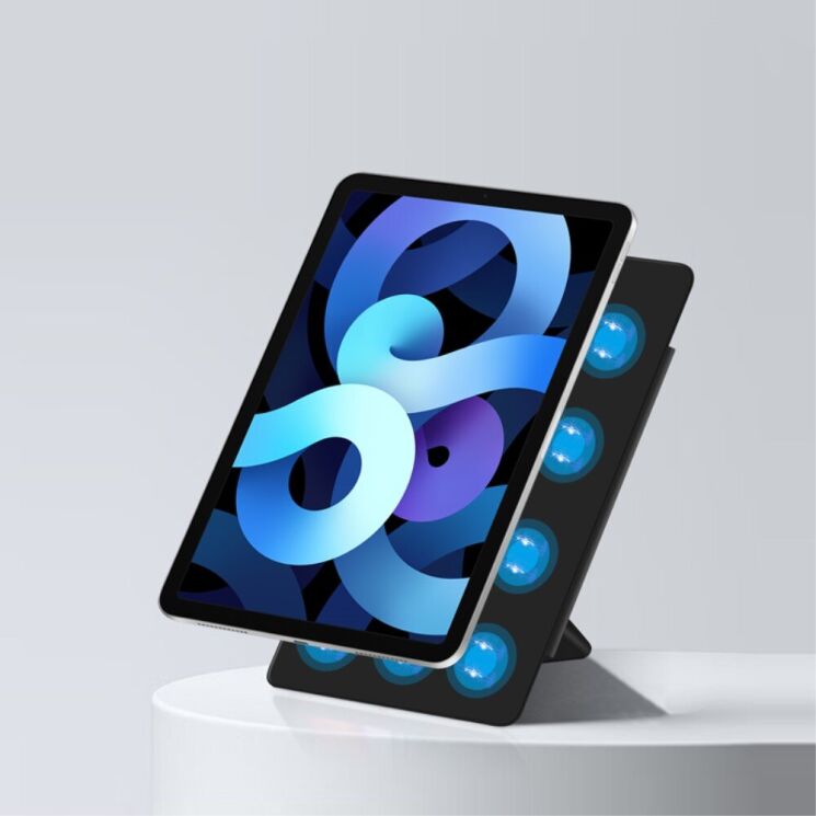 Защитный чехол Deexe Magnetic Case для Apple iPad Air 11 M3/M2 (2025/2024) / Air 4 / 5 10.9 (2020/2022) / Pro 11 (2020/2021/2022) - Black: фото 5 из 7