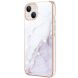Захисний чохол Deexe Marble Style для Apple iPhone 13 - White (370812W). Фото 1 з 4