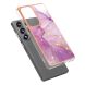 Защитный чехол Deexe Marble Style для Samsung Galaxy S25 Ultra (S938) - Light Purple (374567LV). Фото 2 из 6
