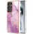 Защитный чехол Deexe Marble Style для Samsung Galaxy S25 Ultra (S938) - Light Purple: фото 1 из 6