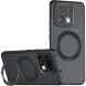 Защитный чехол Deexe Matte Skin Kickstand with MagSafe для Realme 16 Pro Plus - Black (428518B). Фото 1 из 10
