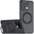 Защитный чехол Deexe Matte Skin Kickstand with MagSafe для Realme 16 Pro Plus - Black: фото 1 из 10