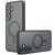 Защитный чехол Deexe Matte Skin with MagSafe для Samsung Galaxy S25 Plus (S936) - Black: фото 1 из 10