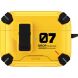 Захисний чохол Deexe Number Protect для AirPods 5 / 4 - Yellow / Black (364460BY). Фото 1 з 9