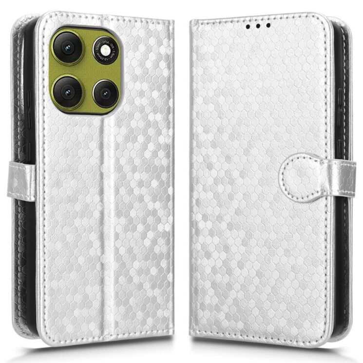 Защитный чехол Deexe Pegasus Cover для Motorola Moto G86 Power - Silver (385133S) Защитный чехол Deexe Pegasus Cover для Motorola Moto G86 Power - Silver: фото 1 из 7