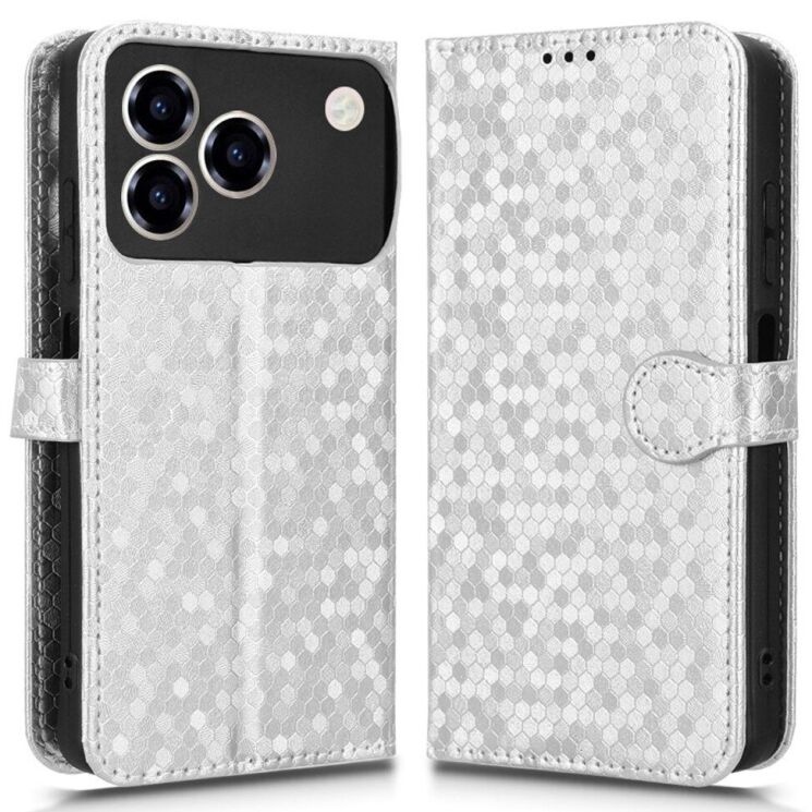 Защитный чехол Deexe Pegasus Cover для ZTE Blade A76 - Silver: фото 1 из 7