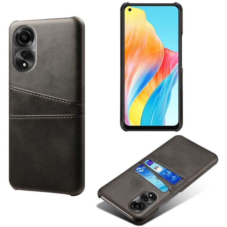 Защитный чехол Deexe Pocket Case для OPPO A78 - Black: фото 4 из 4