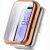 Защитный чехол Deexe Protective Frame для Huawei Band 11 - Electroplated Rose Gold: фото 1 из 7