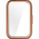 Защитный чехол Deexe Protective Frame для Huawei Band 11 - Electroplated Rose Gold (331001RG). Фото 6 из 7