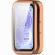 Защитный чехол Deexe Protective Frame для Huawei Band 11 - Electroplated Rose Gold (331001RG). Фото 3 из 7