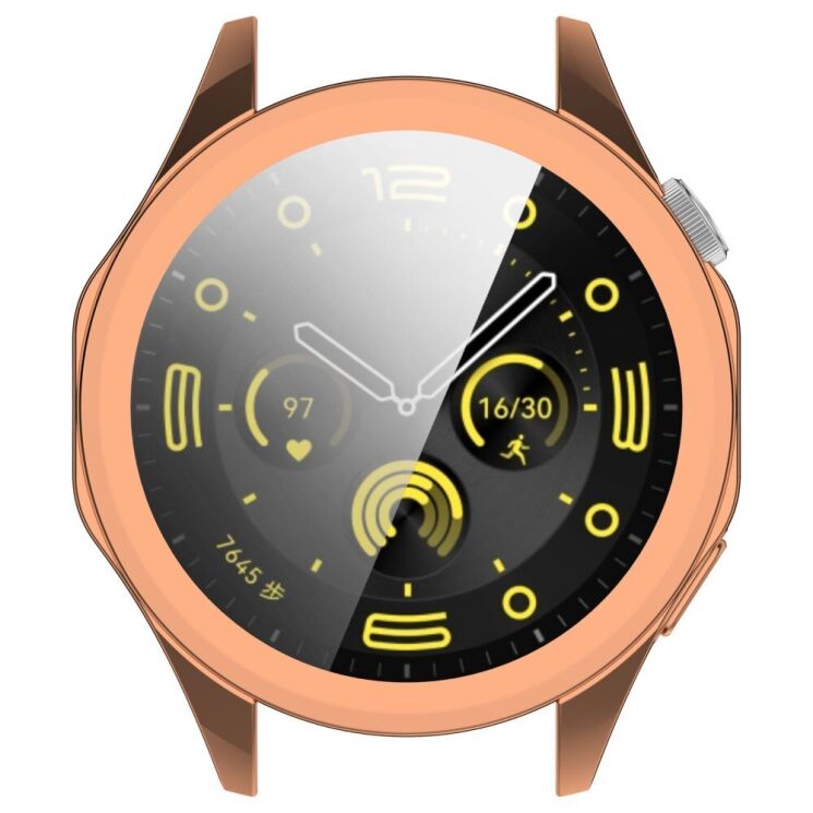 Защитный чехол Deexe Protective Frame для Huawei Watch GT 4 (46mm) - Rose Gold: фото 4 из 8