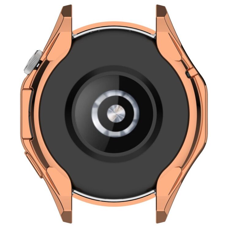 Защитный чехол Deexe Protective Frame для Huawei Watch GT 4 (46mm) - Rose Gold: фото 5 из 8