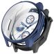 Защитный чехол Deexe Protective Frame для OPPO Watch X / OnePlus Watch 2 - Midnight Blue (355206MB). Фото 1 из 7