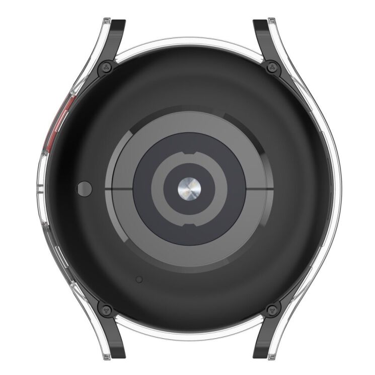 Захисний чохол Deexe Protective Frame для Samsung Galaxy Watch 5 Pro (45mm) - Transparent: фото 6 з 8