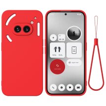 Защитный чехол Deexe Silicone Case для Nothing Phone (2a) Plus - Red: фото 1 из 8