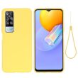 Защитный чехол Deexe Silicone Case для VIVO Y31 / Y53s - Yellow (272522Y)