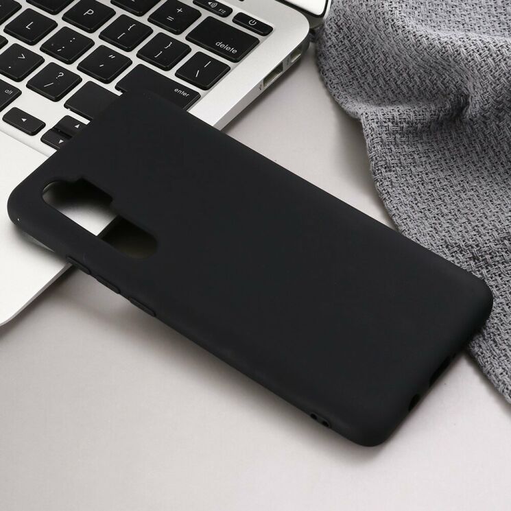 Силиконовый (TPU) чехол Deexe Silicone Case для Xiaomi Mi Note 10 Lite - Black: фото 5 из 5