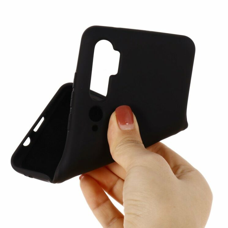 Силиконовый (TPU) чехол Deexe Silicone Case для Xiaomi Mi Note 10 Pro / Mi Note 10 - Black: фото 3 из 5