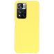 Силиконовый (TPU) чехол Deexe Silicone Case для Xiaomi Redmi Note 11 Pro (Chinese) / Note 11 Pro+ - Yellow (289350Y). Фото 4 из 9