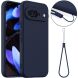 Защитный чехол Deexe Silicone Case with MagSafe для Google Pixel 9 - Dark Blue (360097DB). Фото 1 из 9