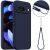 Защитный чехол Deexe Silicone Case with MagSafe для Google Pixel 9 - Dark Blue: фото 1 из 9