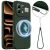 Захисний чохол Deexe Silicone Case with MagSafe для Infinix Note 60 Pro / Note 60 - Dark Green: фото 1 з 9
