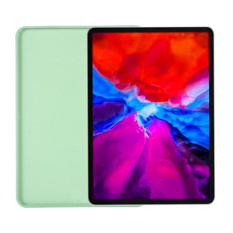 Защитный чехол Deexe Silicone Shell для Apple iPad Pro 13 (2024) - Green: фото 4 из 9